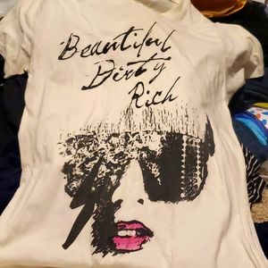 Vintage Lady Gaga tour shirt